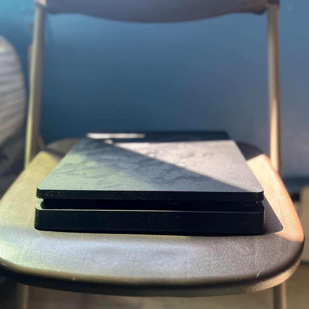 Sony Black Gaming Console